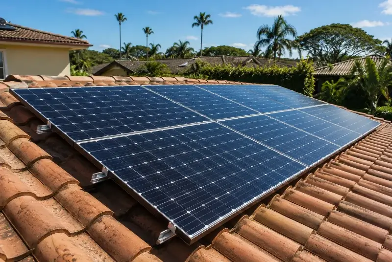 Installation de panneaux solaires à Cherrueix